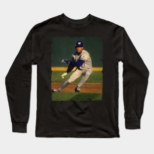 Roberto Alomar in Toronto Blue Jays Long Sleeve T-Shirt